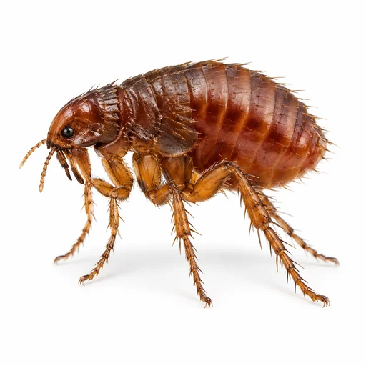 Fleas illustration